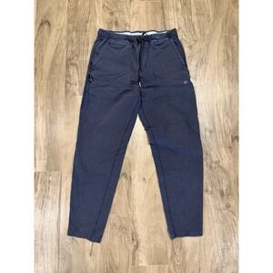 Mack Weldon Ace Drawstring Joggers Navy Blue Mens Large  28" inseam